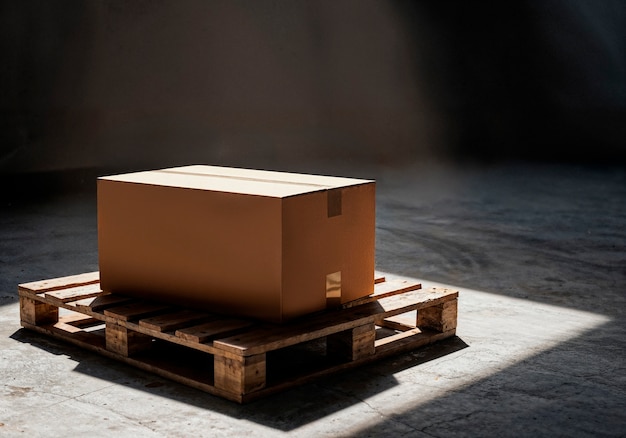 精心包装的待运货物