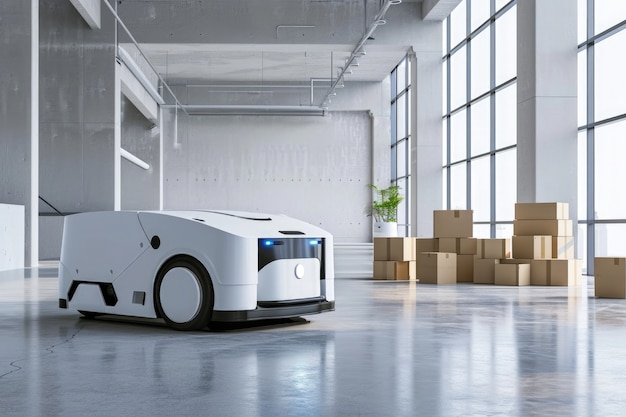 现代化物流分拣中心