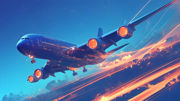 高科技产品通过空运快速流转