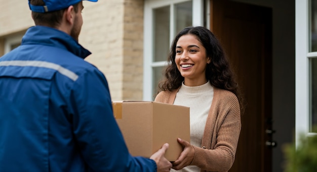 门到门快递服务交接